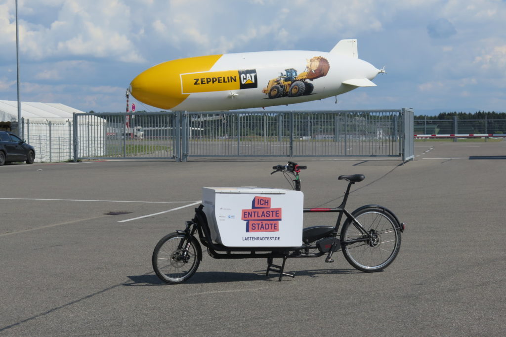 Ich entlaste Städte bringt Lastenräder in die Zeppelinstadt. Foto: cargobike.jetzt