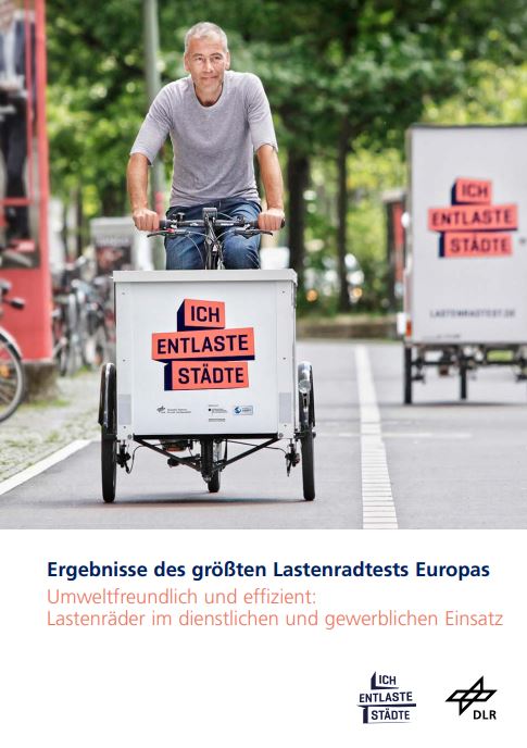 Titel der Ergbnisbroschüre von Ich entlaste Städte, erstes Projekt