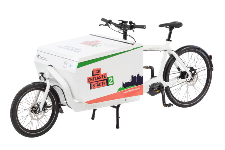 Lastenrad Larry vs Harry eBullitt STePS 6100 Nexus 5 mit Convoy Box Classic