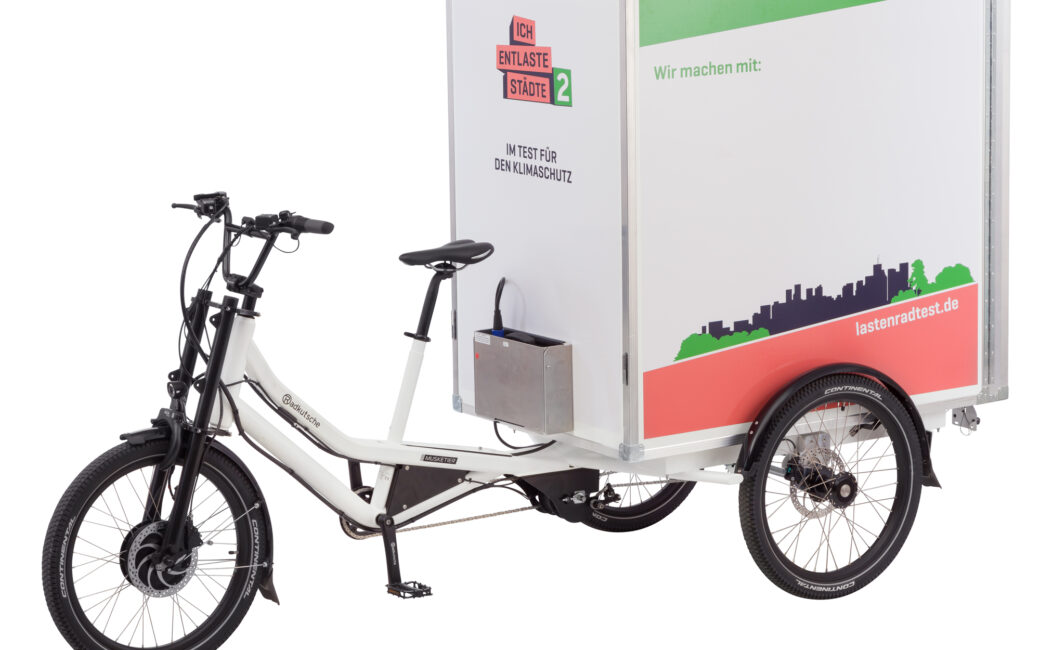 Schwerlastenrad Radkutsche Musketier Enviolo (Pedelec) mit Muskebox