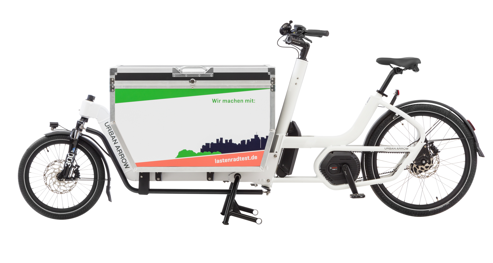 Lastenrad Urban Arrow Cargo L mit Flightcase L