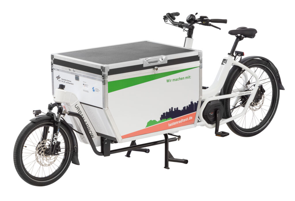 Lastenrad Urban Arrow Cargo L mit Flightcase L