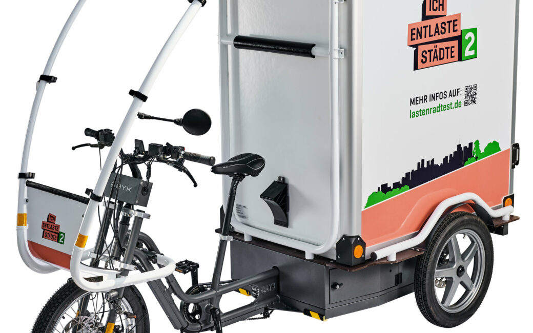 Lastenrad BAYK BRING CABIN