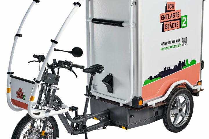 Lastenrad BAYK BRING CABIN